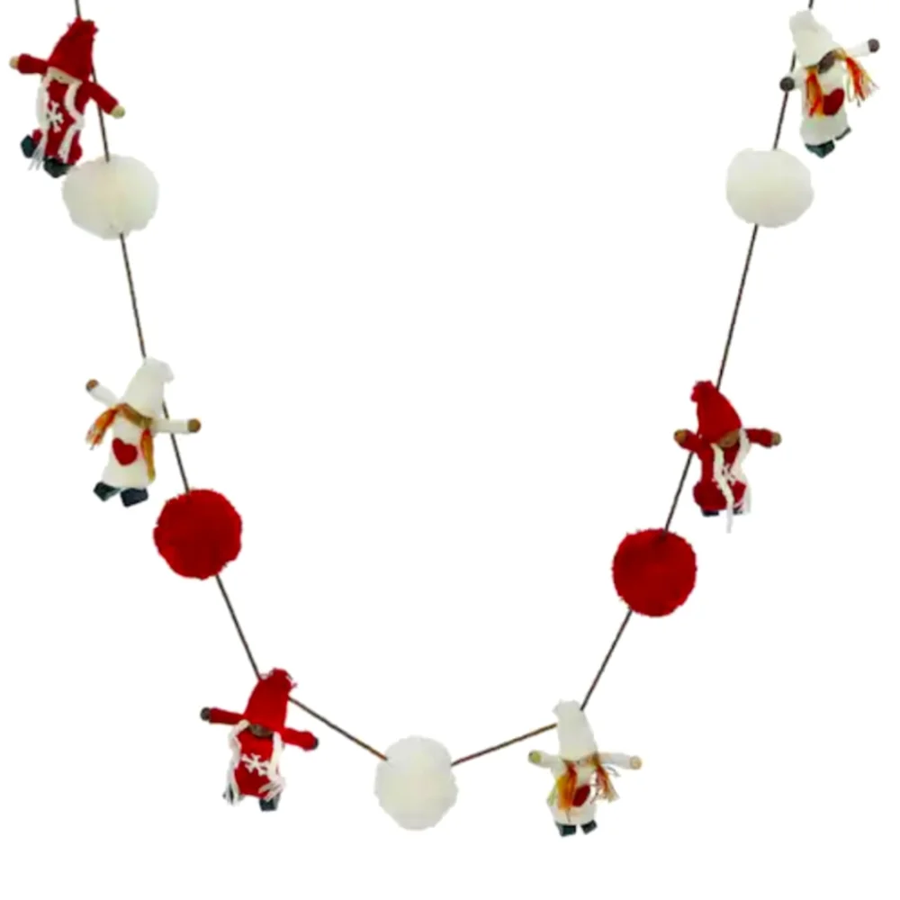 Ashland Garland Christmas Nordic Climbers handmade 6ft
